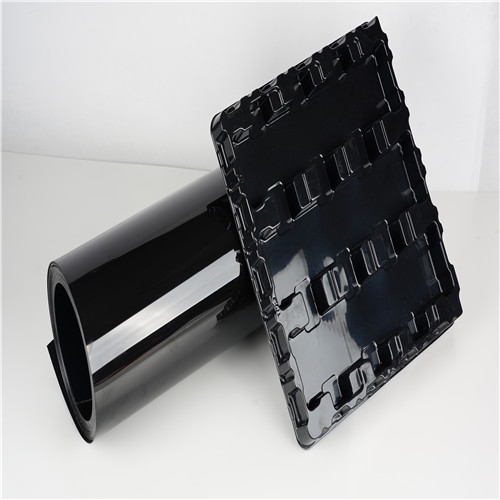 Black antistatic conductive HIPS sheet roll