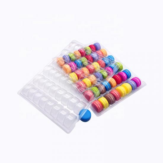 48 macaron blister packaging trays