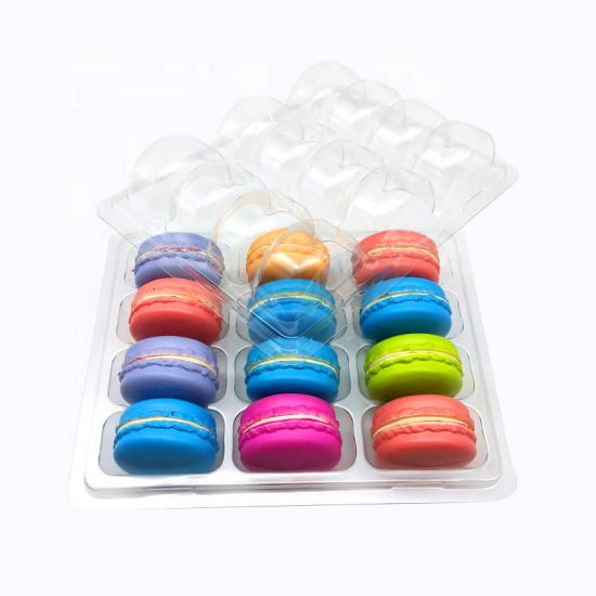 12 slots macaron blister insert blister tray