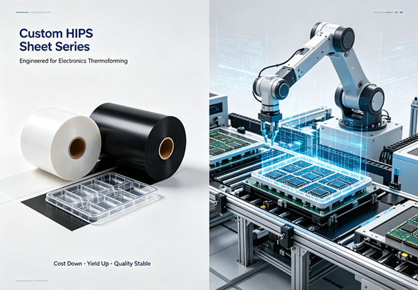 How OEM/ODM HIPS Thermoforming Sheet Solutions Are Cutting Production Costs for Electronics Packagers
