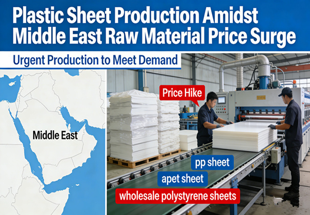 Raw Material Costs Rise: Accelerated Production to Support Customers for PP Sheet, APET Sheet & Wholesale Polystyrene Sheets